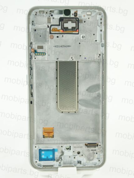 Дисплей за Samsung Galaxy A34 5G / SM-A346 Оригинал сребърна рамка