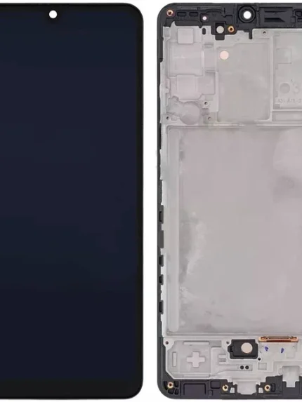 Дисплей с рамка за Samsung A31
